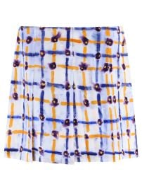 Marni Saraband miniskirt - Blue Garmentory at Garmentory